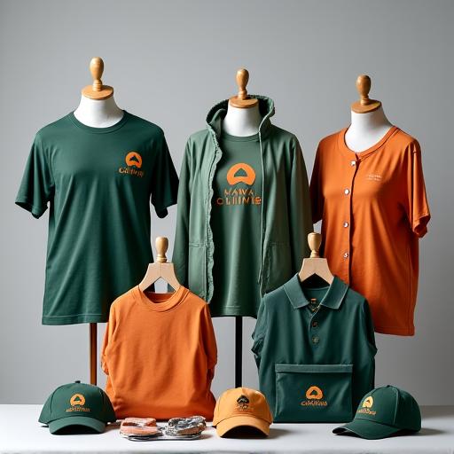 KawaClimb branded outdoor apparel collection